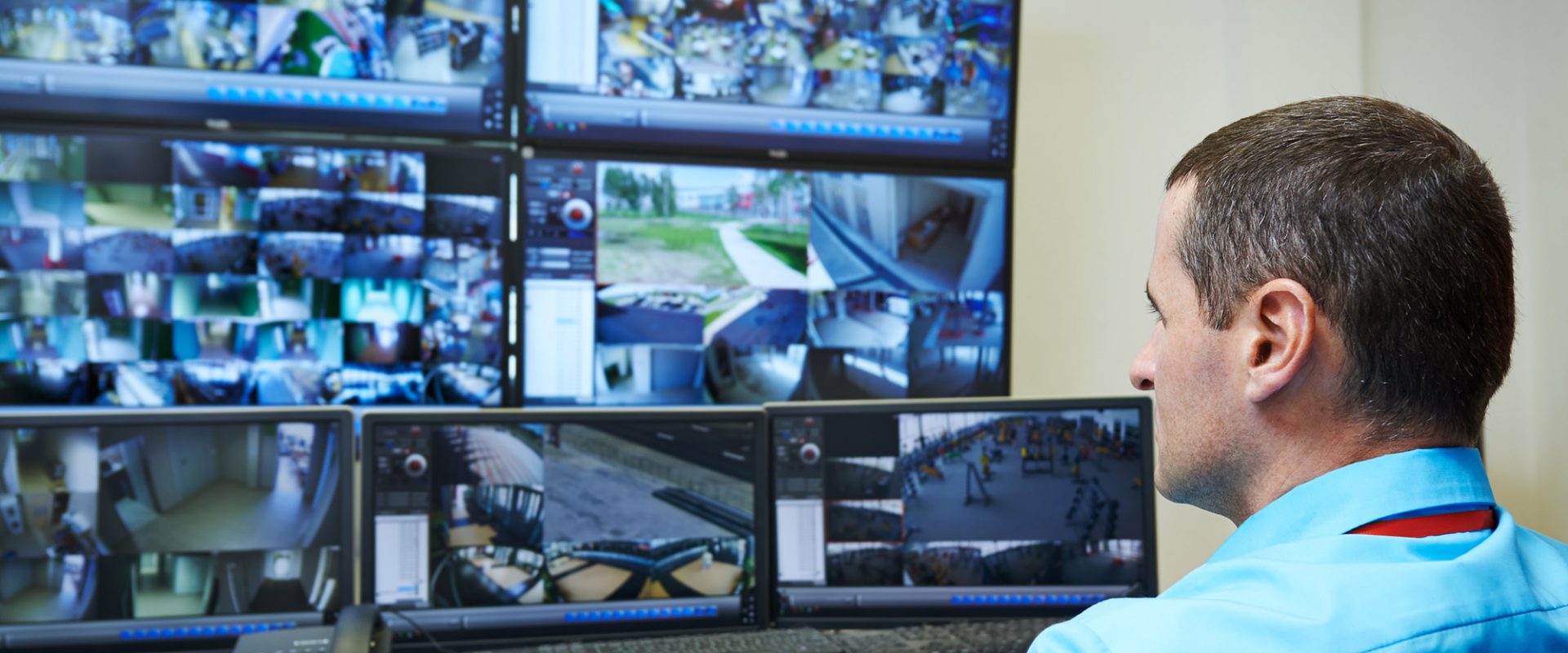 Plus Security - CCTV Control Room